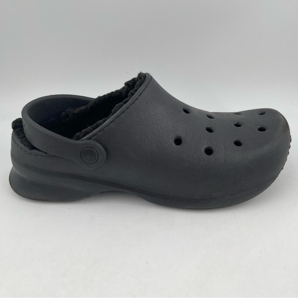 Simply Women’s Black Clogs Fuzzy Lined Lightweight - Size 8